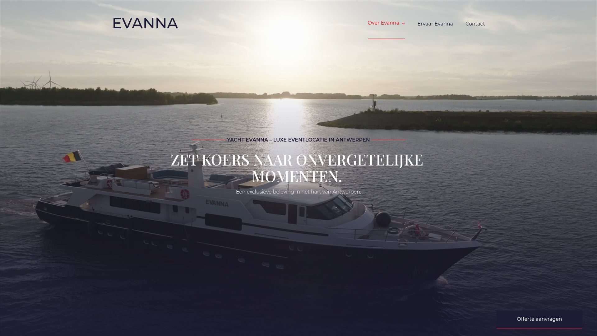 Website van Evanna