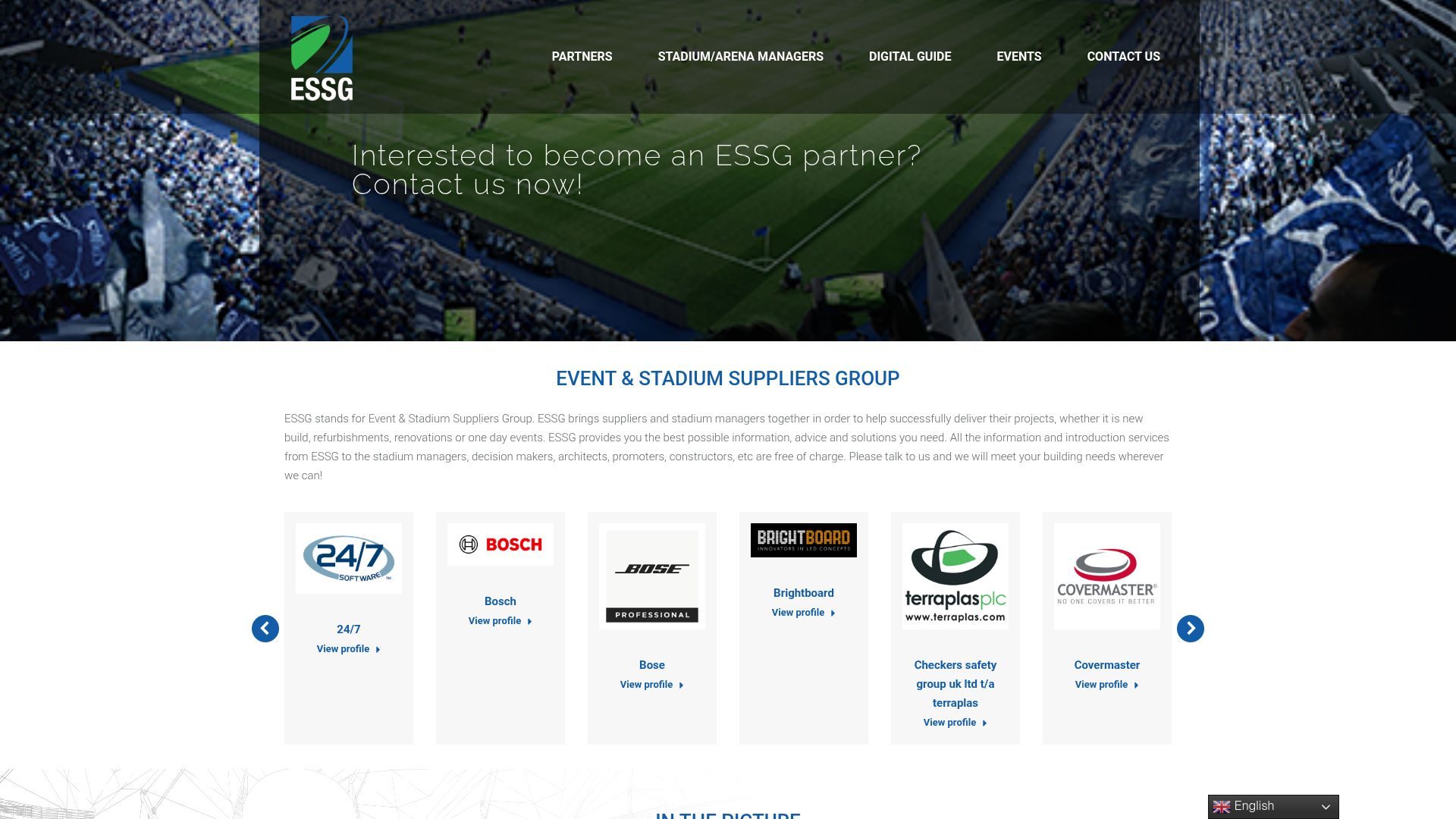 Website van ESSG