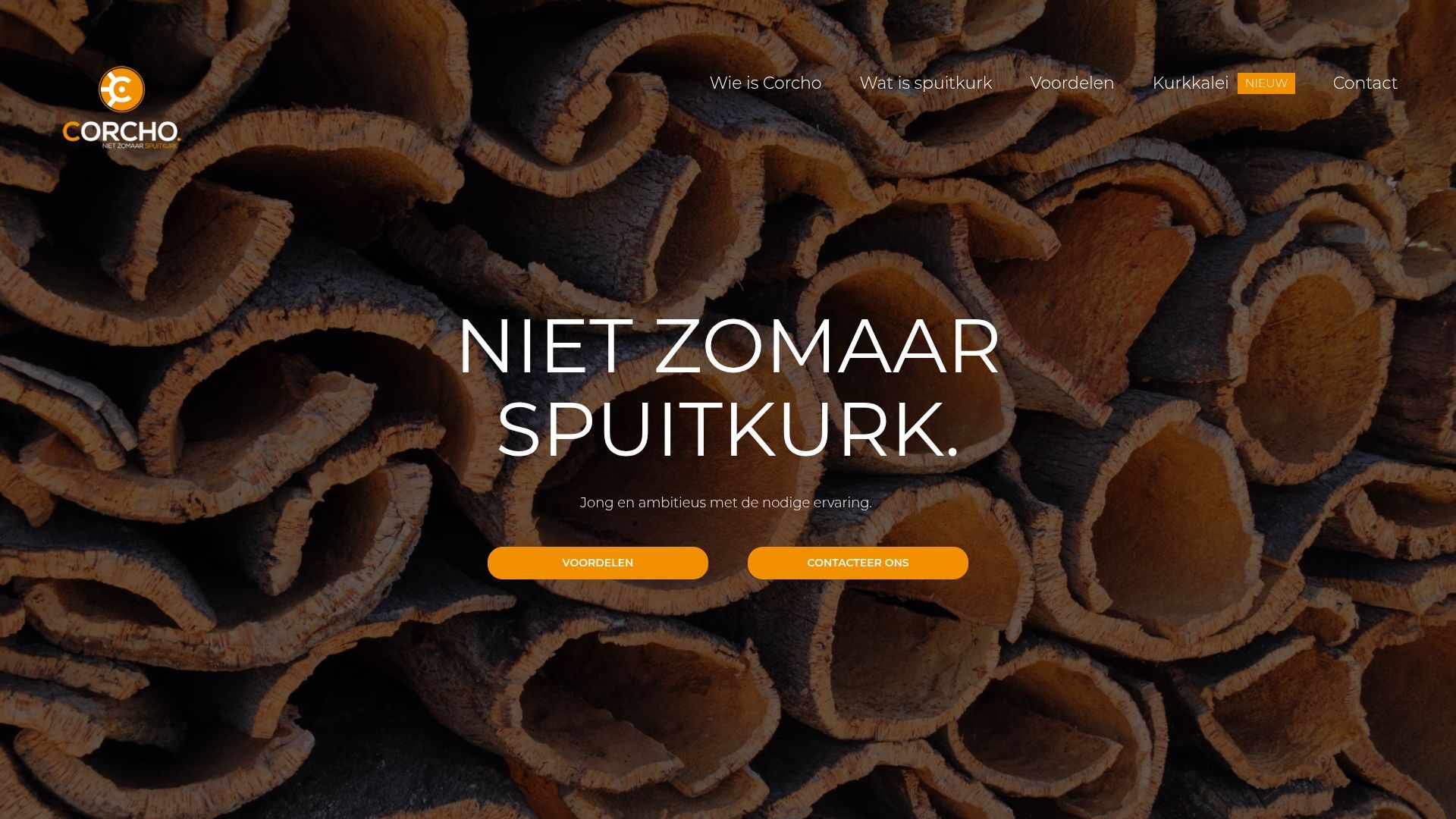 Website van Corcho
