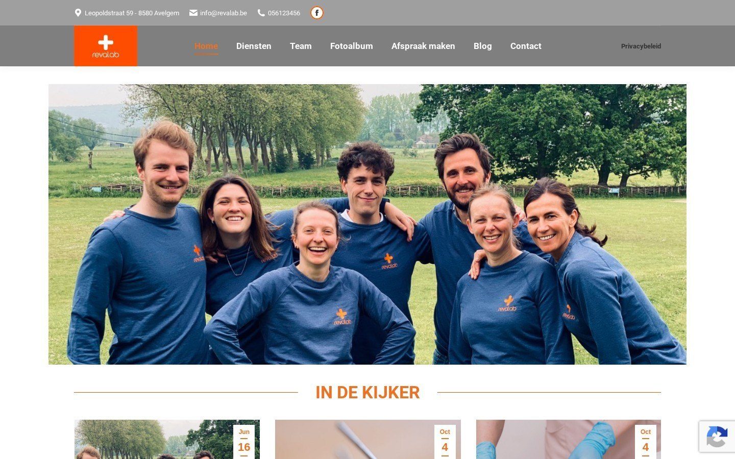 Website van Revalab