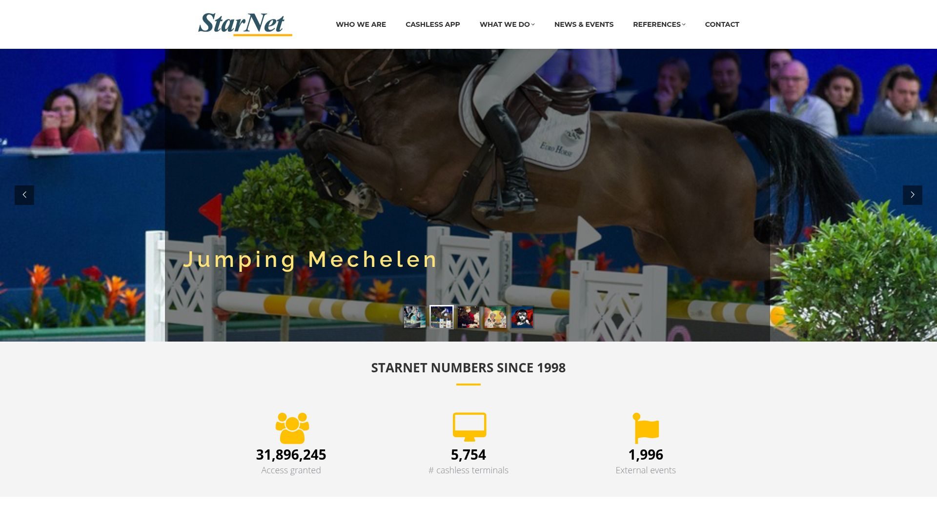 Website van Starnet